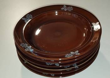 Talerze głębokie z porcelitu ZPS "Pruszków"