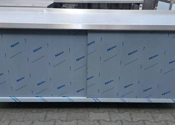 Stół Gastro z Szafką - Drzwi Suwane - 200/60/85 cm - M.862 N