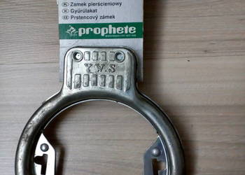 Zamek pierścieniowy do roweru, blokada - Prophete