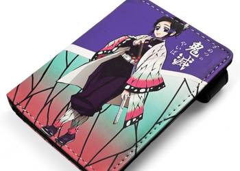 Shinobu Kocho | 13 cm | Eko-Skóra | Portfel | Demon Slayer