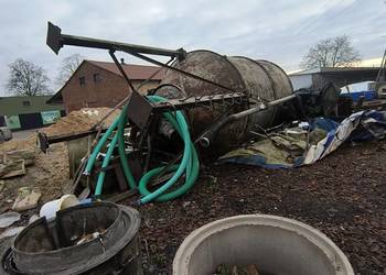 Silos na cement wapno zborze