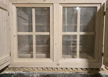 Okno drewniane 90 x 100