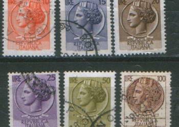 Zn. Włochy Mi 1256 - 9, 62, 8 kas 1968