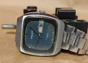 Zegarek Męski Poljot 17 JEWELS 2628 H niebieska tarcza