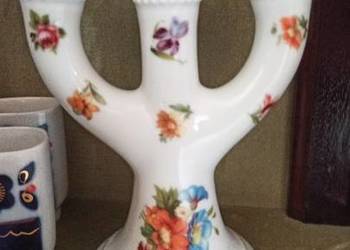 Świecznik. Syg. Erdmann Schlegelmilch 1861 E.S.