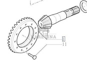 New Holland T7000 T7030 Atak Koło Zębate Wałek Atakujący CZĘŚCI 84273807