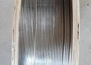 Lina Stalowa 152,4M T316 0,6 cm, 7 x 7, 152,4 m, balustrad, tarasów, VEVOR