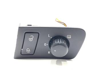 PRZEŁĄCZNIK REGULACJI LUSTEREK VW CADDY III 1T1959552F 04-15 WŁĄCZNIK