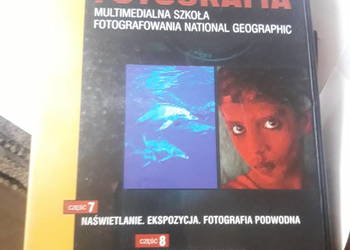 FOTOGRAFIA 7-8. Multimedialna szkoła fotografowania National Geographic DVD