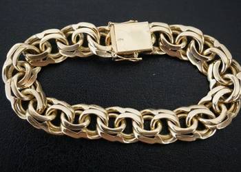 ZŁOTA BRANSOLETA GARIBALDI - BRANSOLETKA GALIBARDI 83G