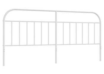 Metalowe wezgłowie białe 193 cm WM-353721