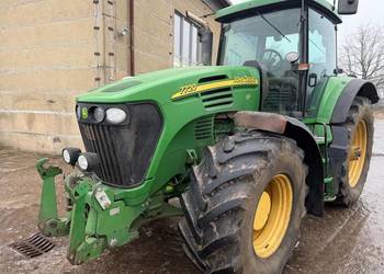 Ciągnik rolniczy John Deere 7720 PowerQuad przedni Tuz WOM