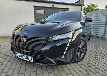 Peugeot 308 1.5 HDi 130KM ledy FV 23% automat BEZWYPADEK zadbany BDB STAN …