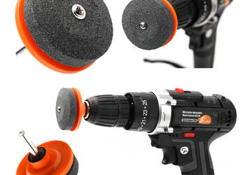 Ostrzałka Uniwersalna na Wkrętarkę – Kamień Szlifierski 5x5x5,5 cm