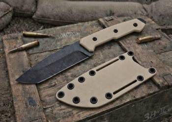 Nóż "Kadaffy Desert" Ręcznie Robiony Bushcraft Custom Knifemaking
