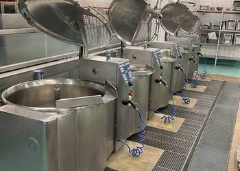 Kotły warzelne z mieszadłem od 50 do 300 litrów do puree, bigos, powidła