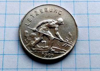 1 FRANK 1960 ROK - LUKSEMBURG