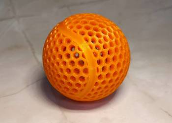 Piłeczka tenisowa – ażurowa | druk 3D