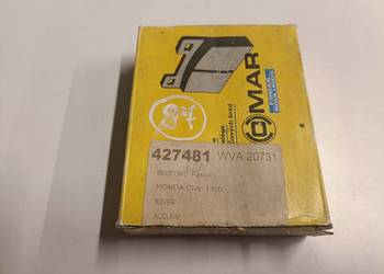 KLOCKI HAMULCOWE Honda Civic II 1300 TYLNE _ tył 427481 FOMAR