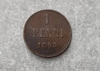 401) FINLANDIA - 1 Penni - 1895 r.