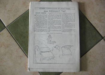 Badania Praktyczne I Techniczne  Renault 14