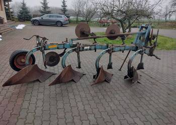 Pług 4-skibowy overum zagonowy duże odkładnie super stan sprowadzony