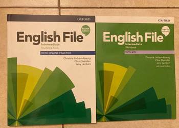 English File Intermediate Komplet students's book i workbook
