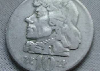 POLSKA-10 ZŁ-1959 r-CuNi- (TADEUSZ KOŚCIUSZKO)