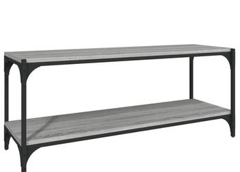 Szafka pod TV szary dąb sonoma 100x33x41 cm WM-819350