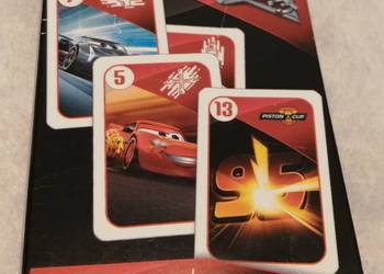 Piotruś, karty, gra dla dzieci, Auta 3, Cars 3, 08474 (Zabaw
