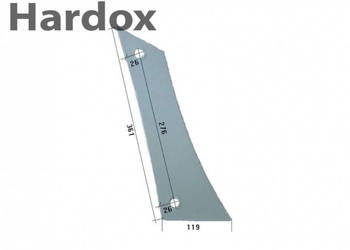 Pierś HARDOX VST1160/P części do pługa GASSNER