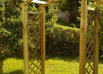 Arkada z Łukiem Przejście Pergola Trejaż