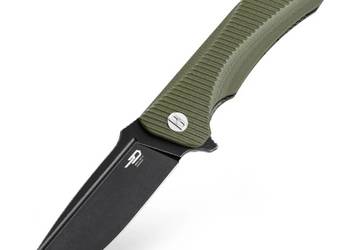 Nóż składany Bestech Mako Green G10, Black Stonewashed K110 (BG27D)