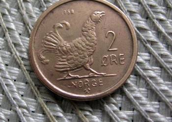 Norwegia 2 Ore 1958r