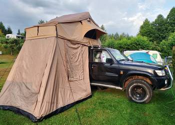 Nissan Patrol GR Y61 + zabudowa + namiot