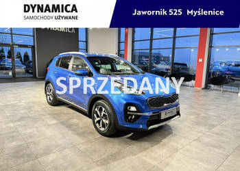 Kia Sportage 1.6T-GDI 177KM DCT AWD 2019 r., salon PL, komplet opon, serwi…