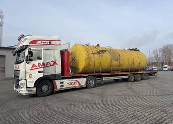 talowy zbiornik podziemny 50 000 l – dwupłaszczowy, paliwowy,