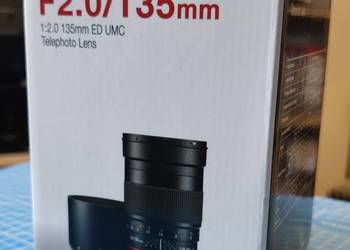 Obiektyw Samyang 135mm f/2 ED UMC Pentax K
