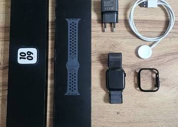 Apple Watch Series NIKE 7 GPS 45 mm – Czarny