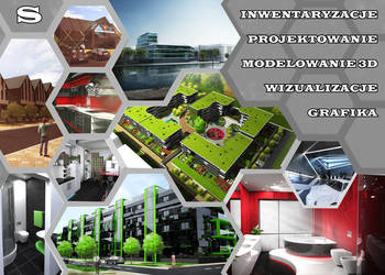 Wizualizacje - Modelowanie 3D - Grafika - Inwentaryzacje