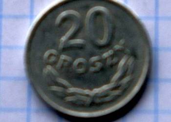 20 GROSZY 1965 ROK - POLSKA