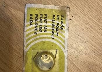 zawór do pompy paliwowej Fiat 125p, Fiat 126p, FSO Polonez i Łada.
