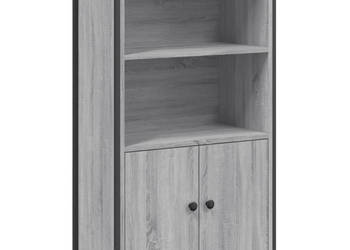 Szafka szary dąb sonoma 62x32x1035cm materiał drewnopochodny WM-834218