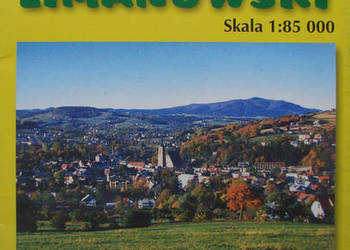 Powiat Limanowski. Mapa powiatu. 1:85 000. 1999
