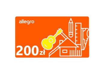 Karta podarunkowa 200 ZŁ ALLEGRO