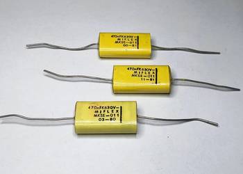 Kondensator 470nF 630V MKSE-011 Unitra MIFLEX