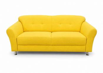 Żółta Sofa, idealna do biura/ domowych wnętrz