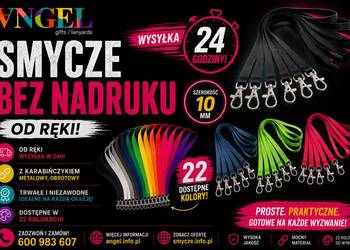 Smycze reklamowe 24h smycze od ręki / smycz bez nadruku