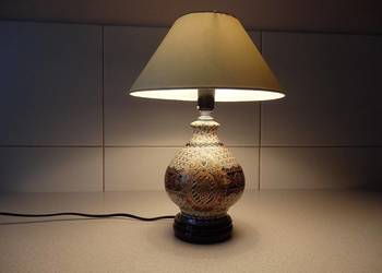 Stara Lampa z Abażurem. ro