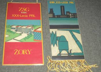 KWK XXX-lecia PRL Jastrzębie  , Żory  ZSG - proporczyk
